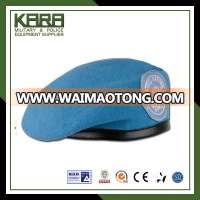 blue wool military beret army beret