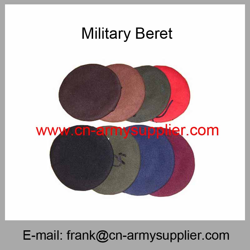 Army-Cap-Hat-Police Beret-Military Beret